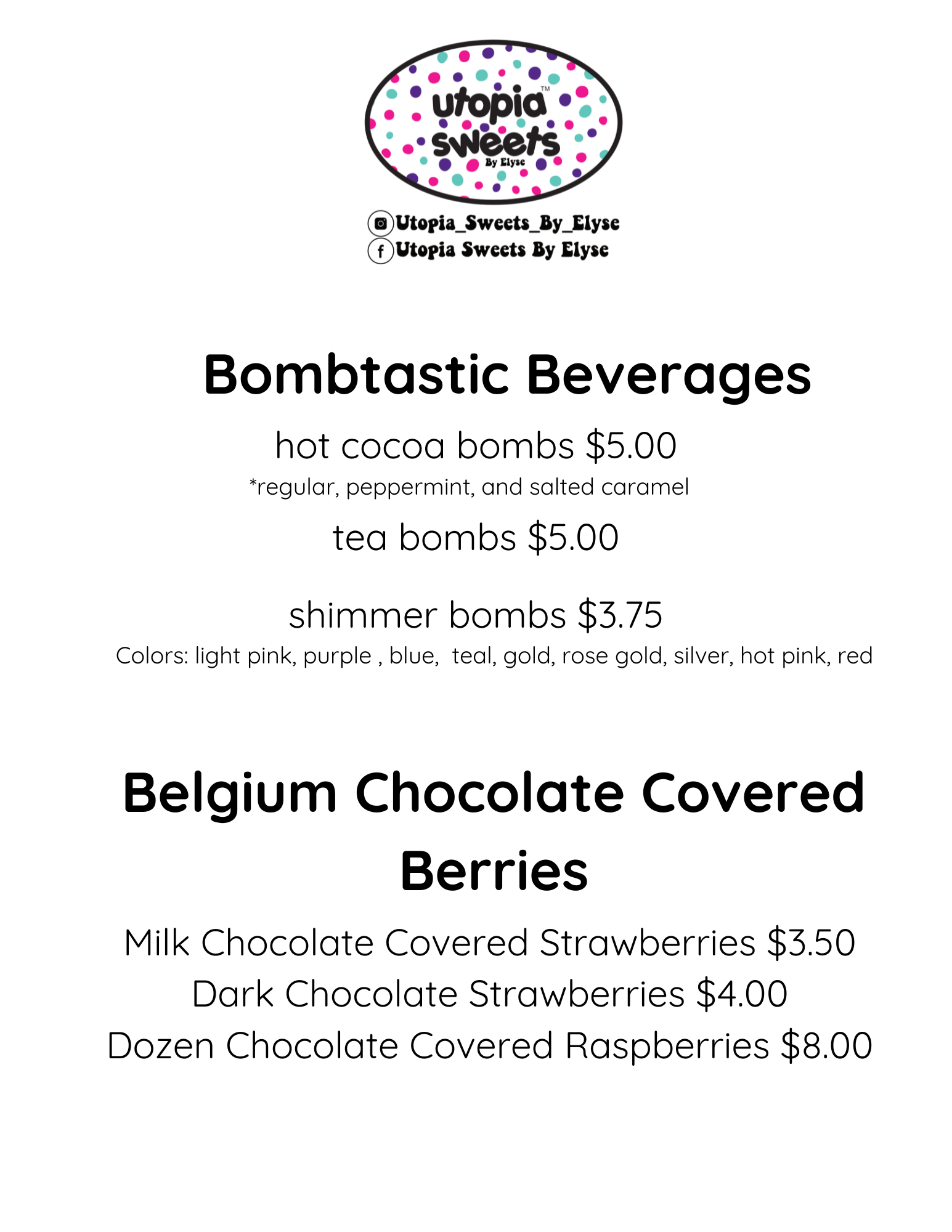 Menu Page 2
